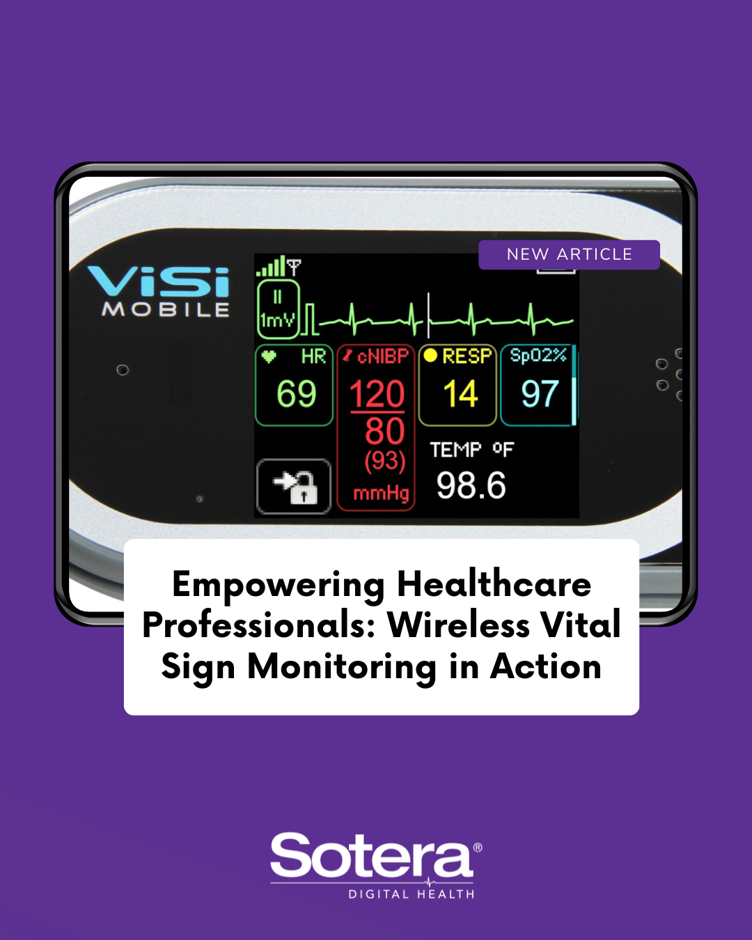 Empowering Healthcare Professionals Wireless Vital Sign Monitoring In